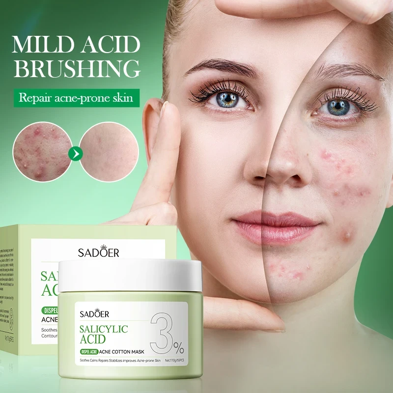 Salicylic Acid Acne Cotton Mask 3%
