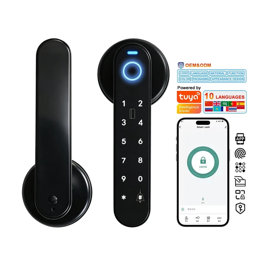 Smart Digital Door Lock with Keypad and App Control