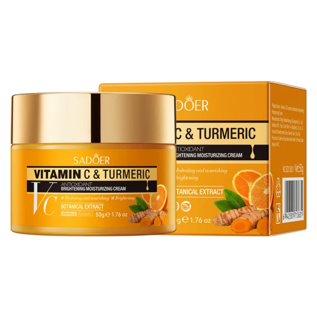 Vitamin C & Turmeric Moisturizing Cream