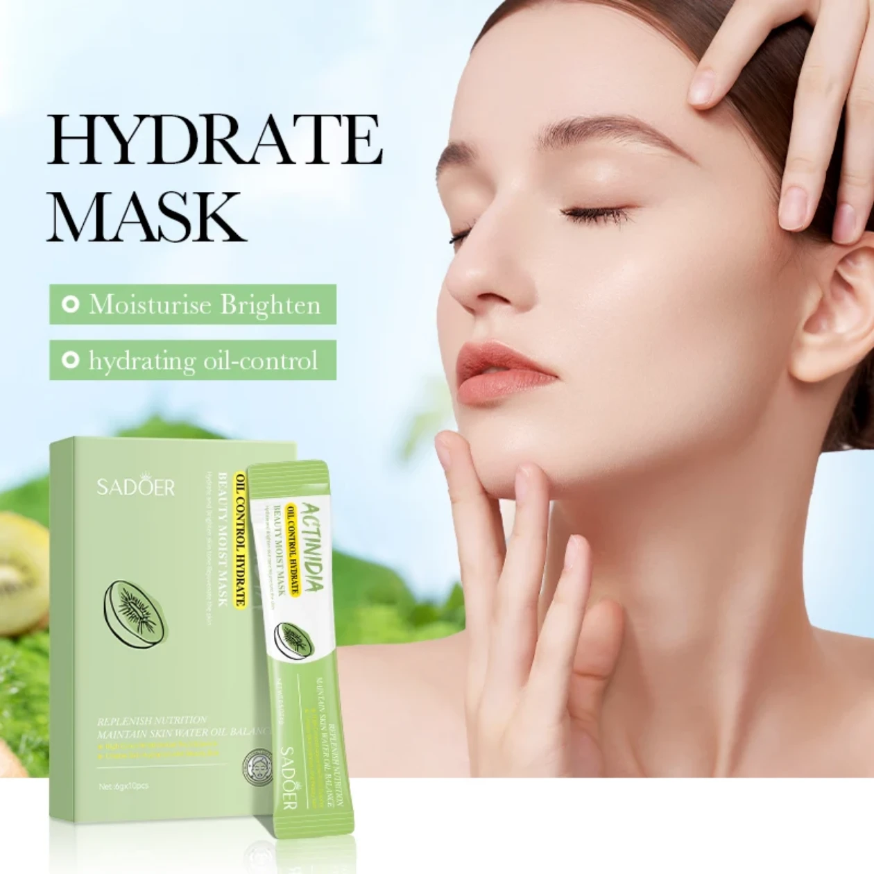 Hydrating Face Mask with Olive Extract